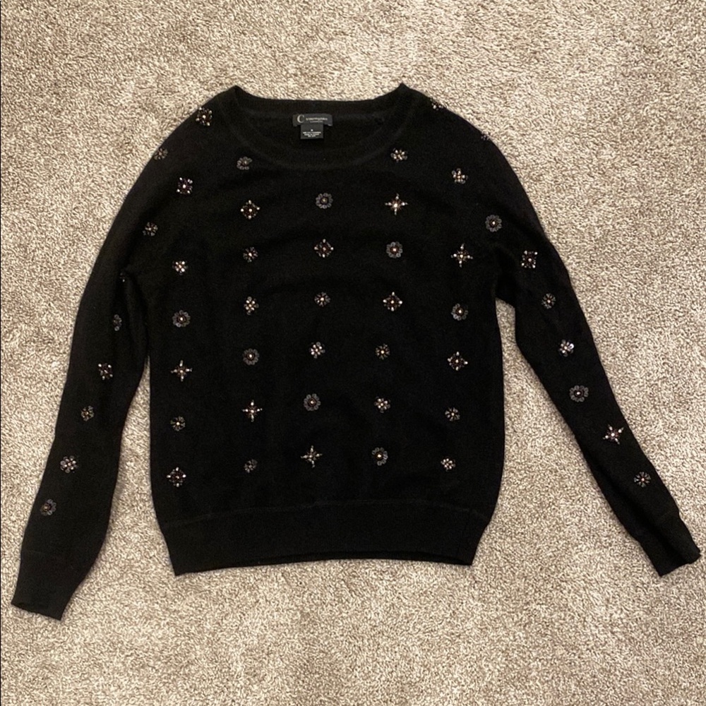 C by Bloomingdale's cashmere sweater